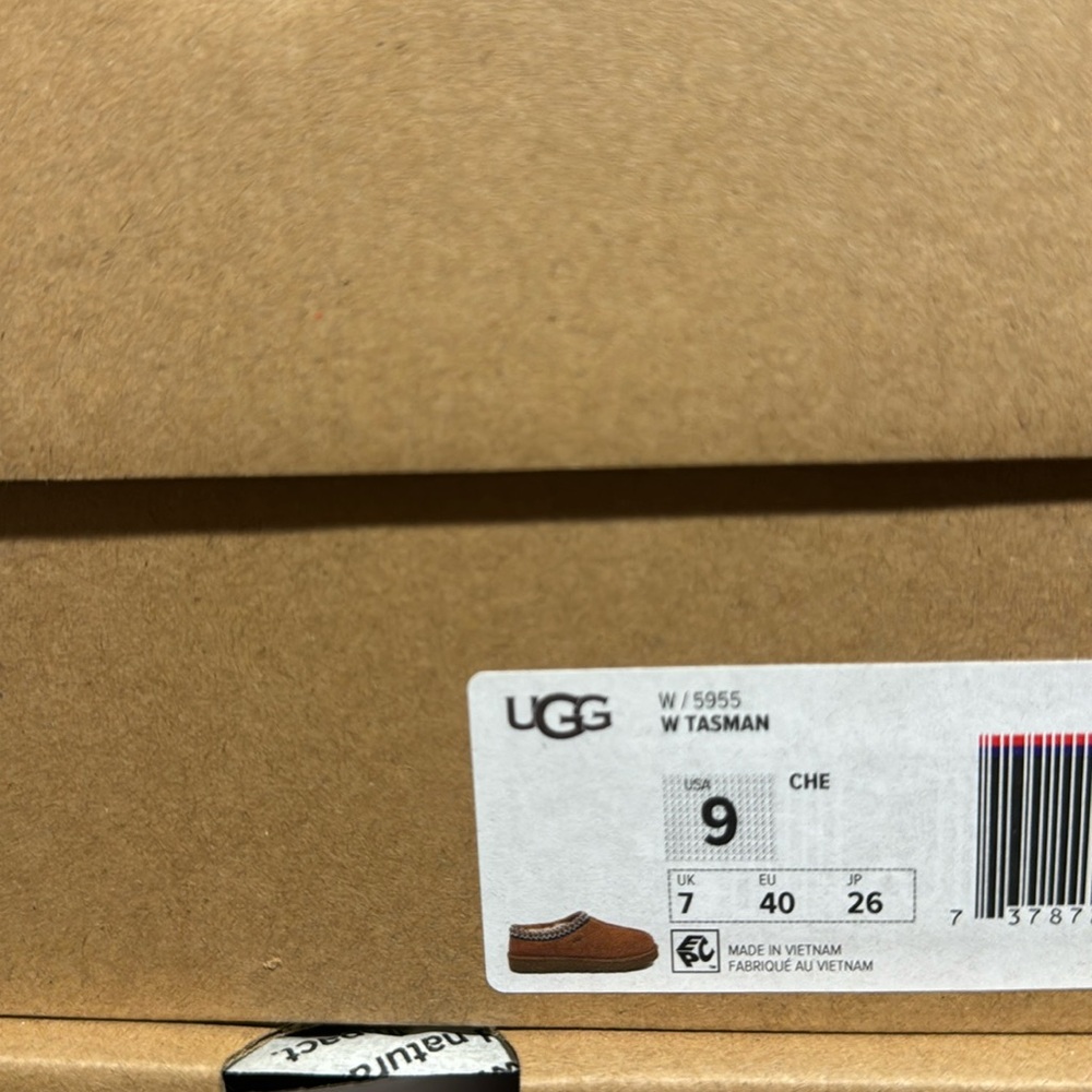 W9 Brand New UGG Tasman Women’s Slipper Chestnut 5955-CHE - Picture 10 of 10